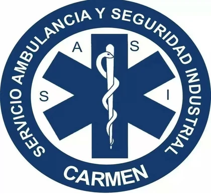 Escudo del Servicio de Ambulancia y Seguridad Industrial SASI Carmen